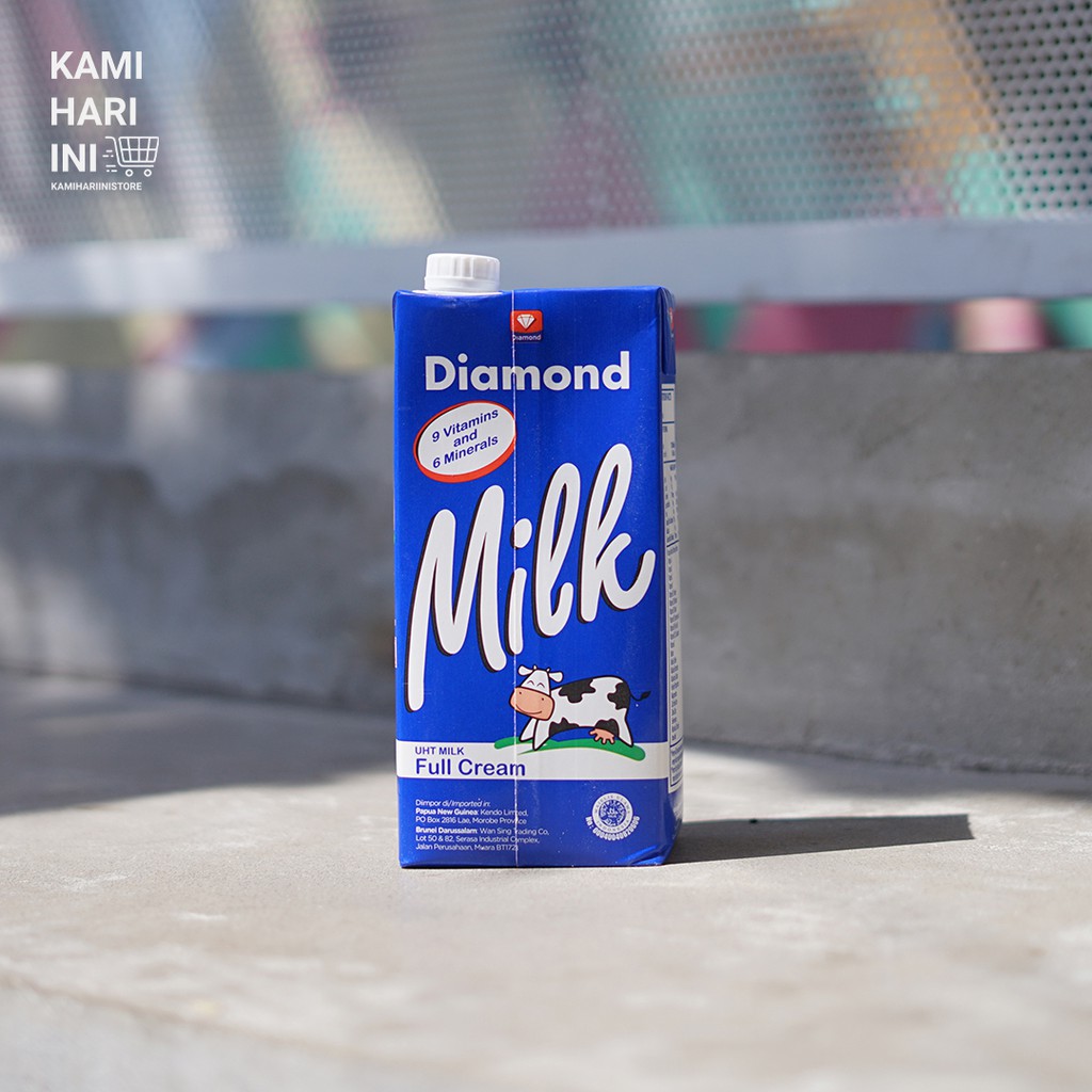 Jual SUSU UHT MILK DIAMOND // SUSU SEGAR // SUSU UHT // DIAMOND 1 LITER