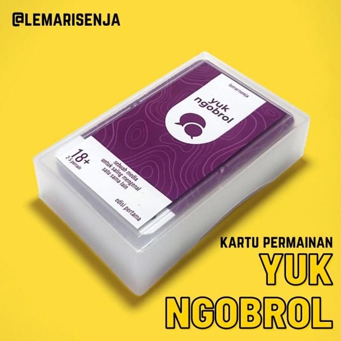 seperti Permainan card - YUK Kartu NGOBROL - dare game or truth Termurah Star Seller