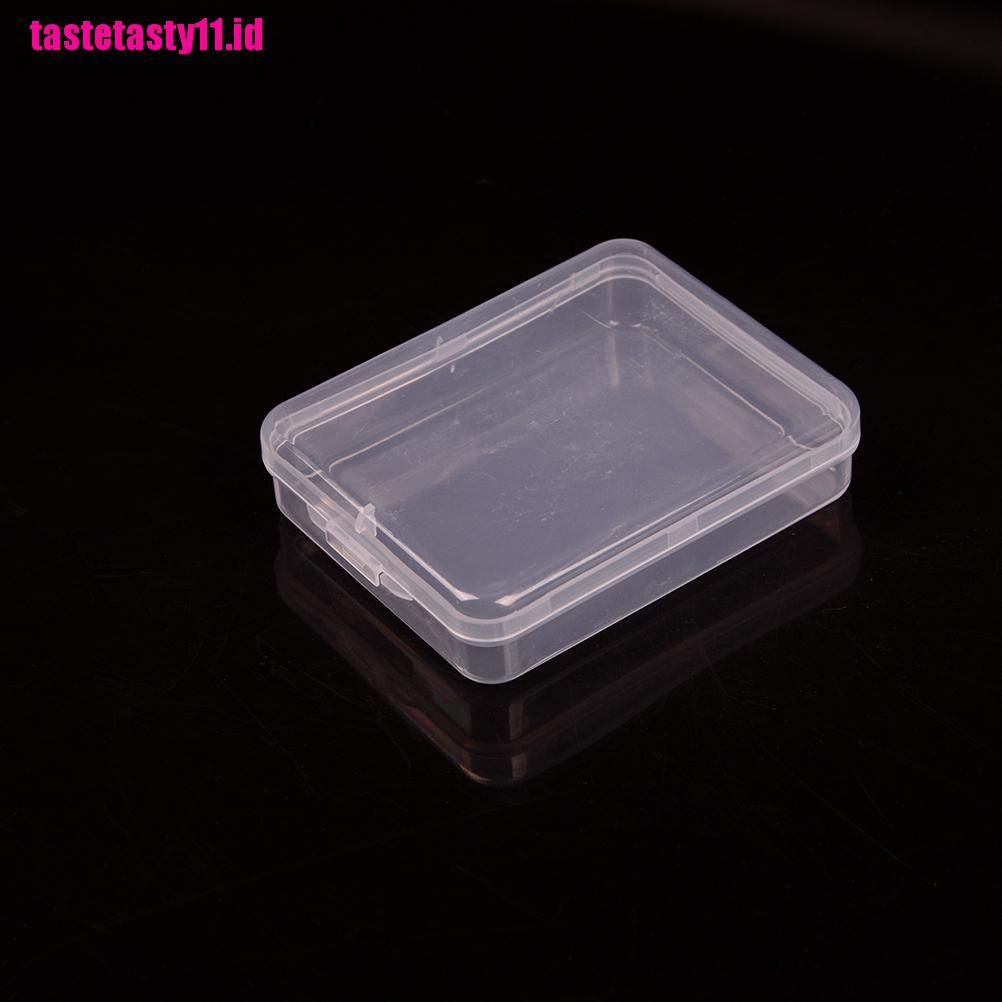 Case Penyimpanan Bahan Plastik Transparan Dengan Tutup