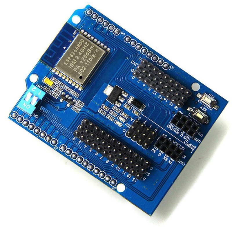 Btsg New Serial WiFi Shield Untuk Arduino- R3 2560dari ESP8266 WiFi Web Sever Shield ESP-13 IoT DIY Papan Pengembangan Kit