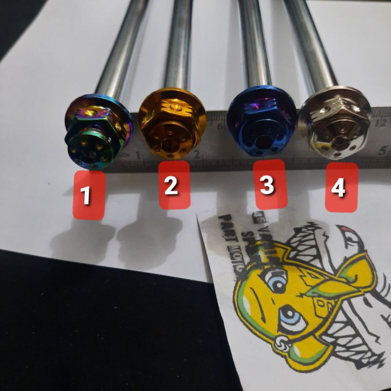 AS RODA DEPAN PCX, AS RODA DEPAN SCOOPY RING 12