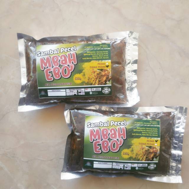 

Sambal Pecel Mbah Ebo'