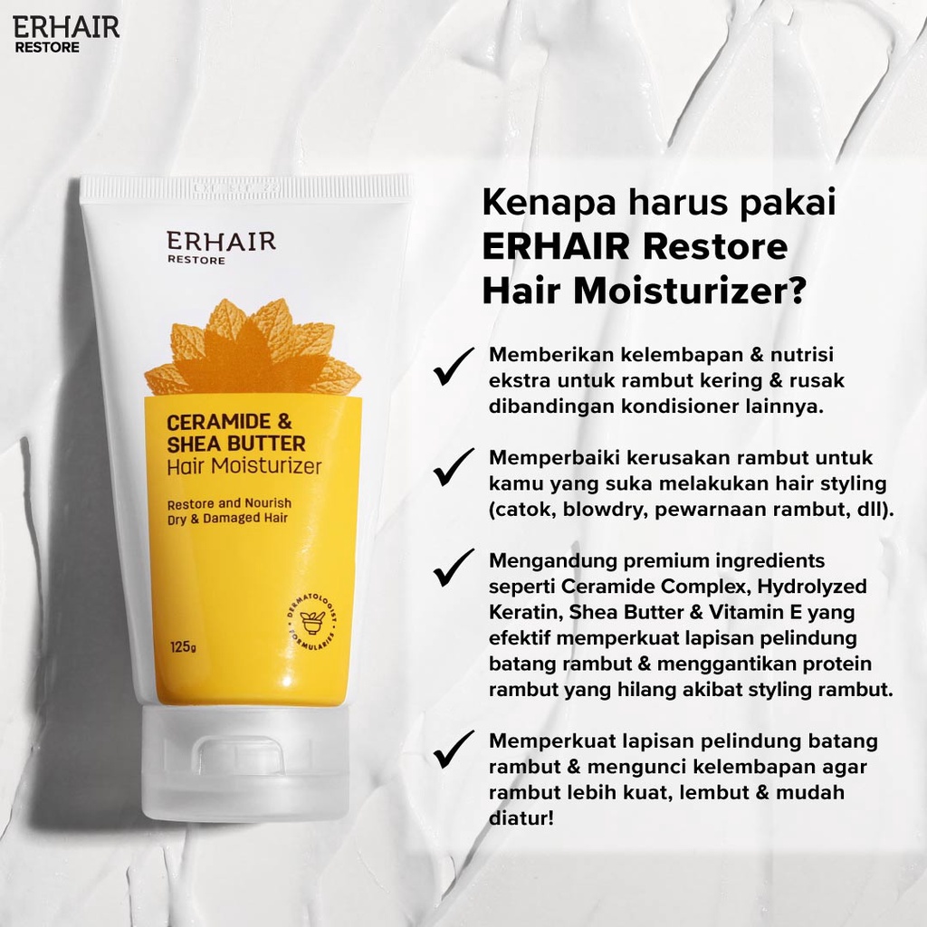 ERHAIR Bundle No More Hair loss - Perawatan Rambut Rontok & Kering-4