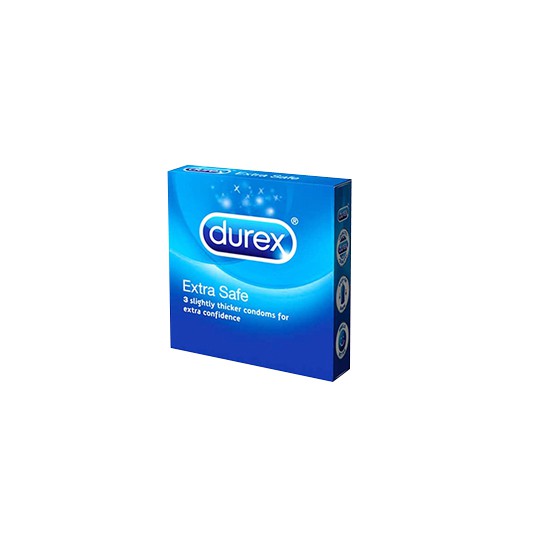 KONDOM DUREX EXTRA SAFE ISI 3