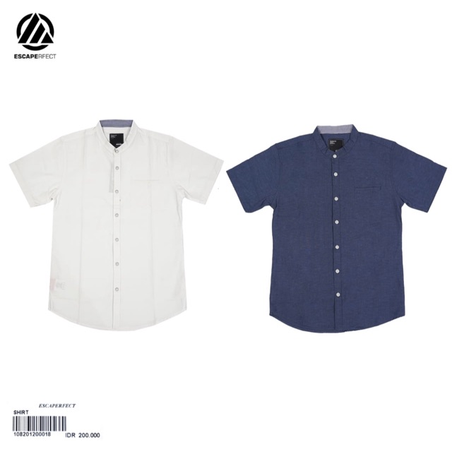 KEMEJA PENDEK CASUAL || ORIGINAL BRAND || ESCAPERFECT