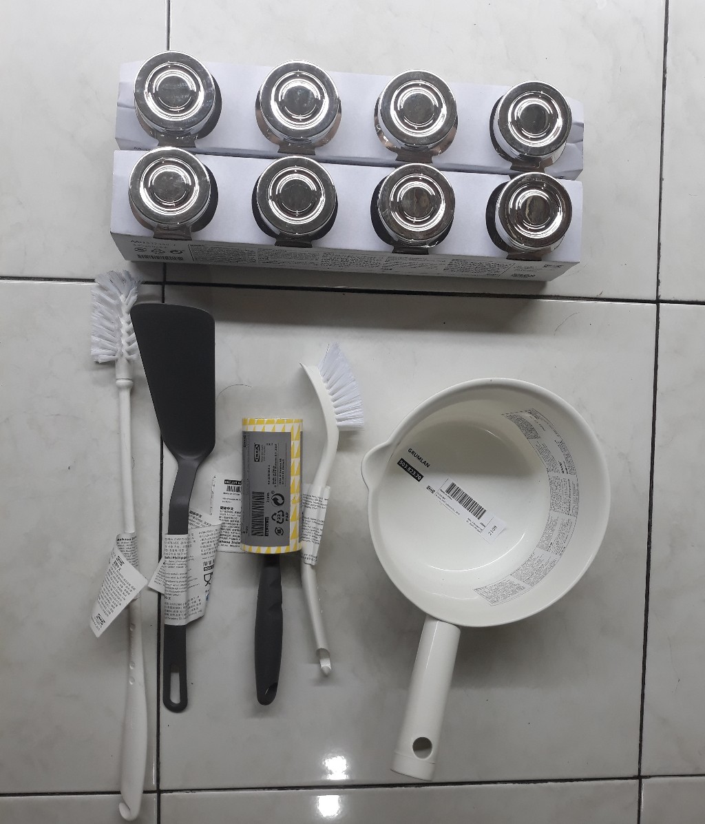 Sudip, Abu-abu 32cm, Peralatan Masak , Bahan Plastik Poliamida Bertulang, Alat Memasak Fu476