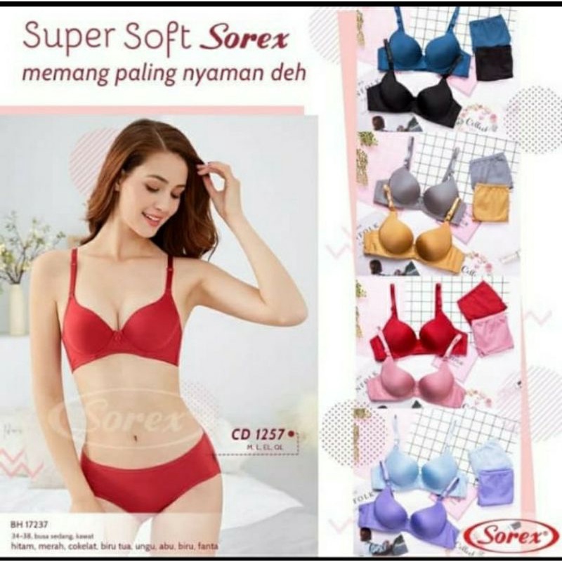 Bh Sorex Super Soft 1 Set 17237 (Bra + CD)