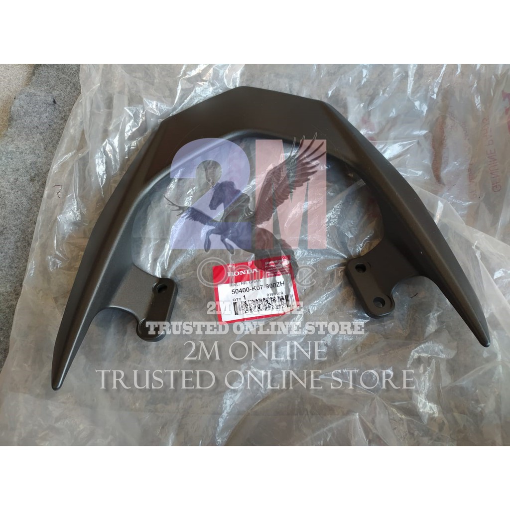Mdr GRAB RAIL BEHEL BLADE NEW 110 HITAM ORI AHM 50400-K07-900ZH