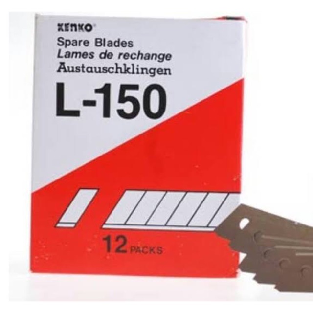 

Isi Cutter Pisau Kenko L 150 per Tube