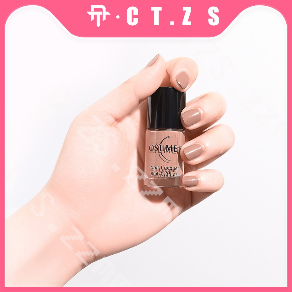 【CT】O'sumer READY  STOCK WARNA Kutek Peel Off cat kuku halal muslimah Gel Nail polish  Kuteks