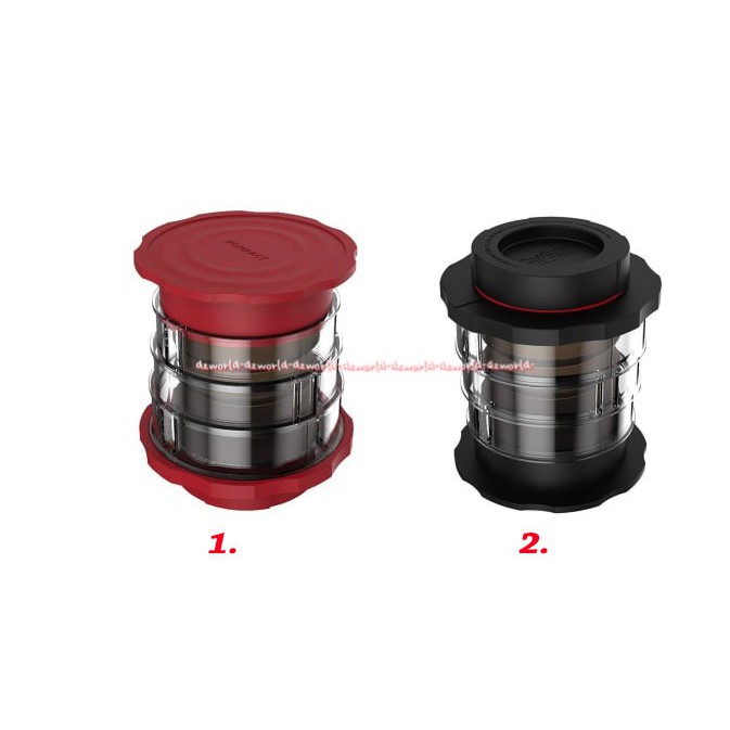 Cafflano Pembuat Kopi Kompact Hot &amp; Cold Dengan Tutup Kedap Udara
