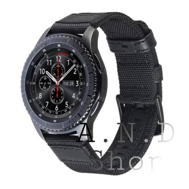 SAMSUNG GALAXY GEAR S3 FRONTIER CLASSIC STRAP NYLON NILON WOVEN WATCH