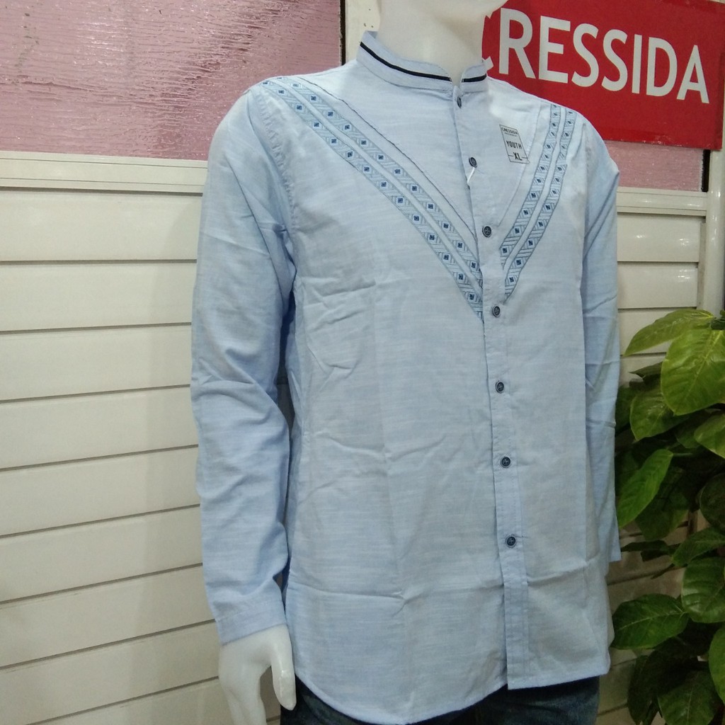 gof CRESSIDA Baju Koko Pria - RMHL.LH521B-5A SLIMFIT Baju Koko Anak Muda Kekinian