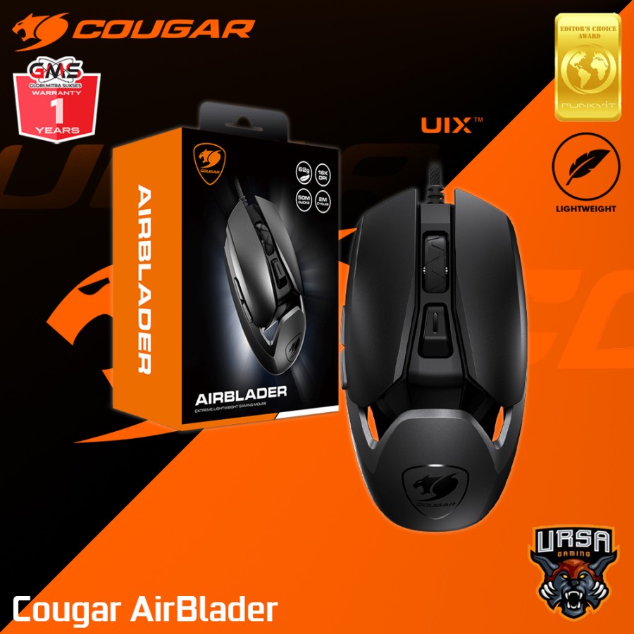 Mouse Cougar AirBlader | Extreme Lightweight | Mouse Gaming