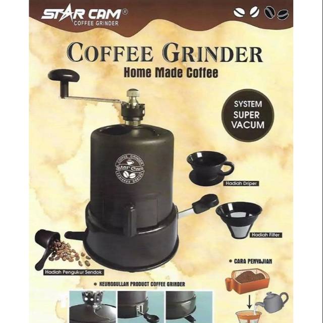 Jual Gilingan Kopi Coffee Grinder Manual Shopee Indonesia