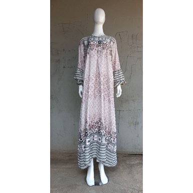 Gamis Maxmara Motif Elena kualitas Premium