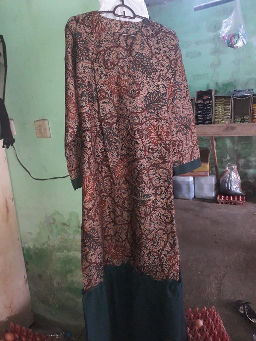 Gamis Batik Terlaris 001  Motif Terbaru Batik Pekalongan Terlaris