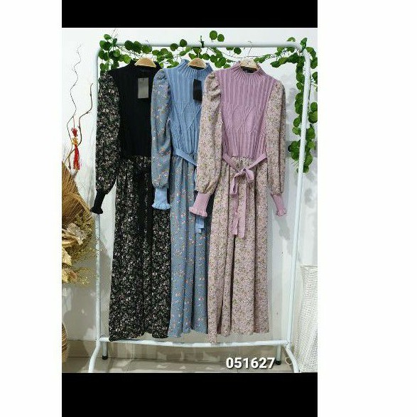 GAMIS KOREA BUNGA mix Rajut codoray