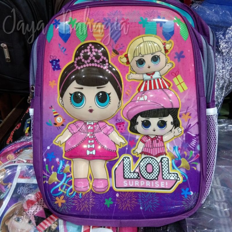 TAS SEKOLAH ANAK PEREMPUAN SD PONY TSUM HK LOL NEVA JB