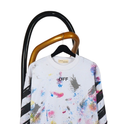Jaket Sweater Crewneck OFF WHT GALAXY – Edition Fashion Trendy Casual Pria Good Brand Quality Stylis