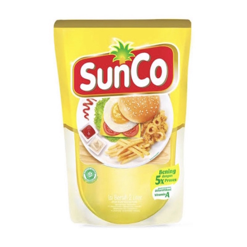 

Minyak goreng sunco 2 Liter