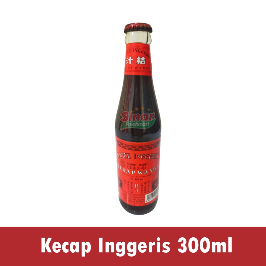 

[SINAR.FRESHMART] KECAP INGGRERIS ASIA HARUM SEDAP / INGGRIS [320gr]