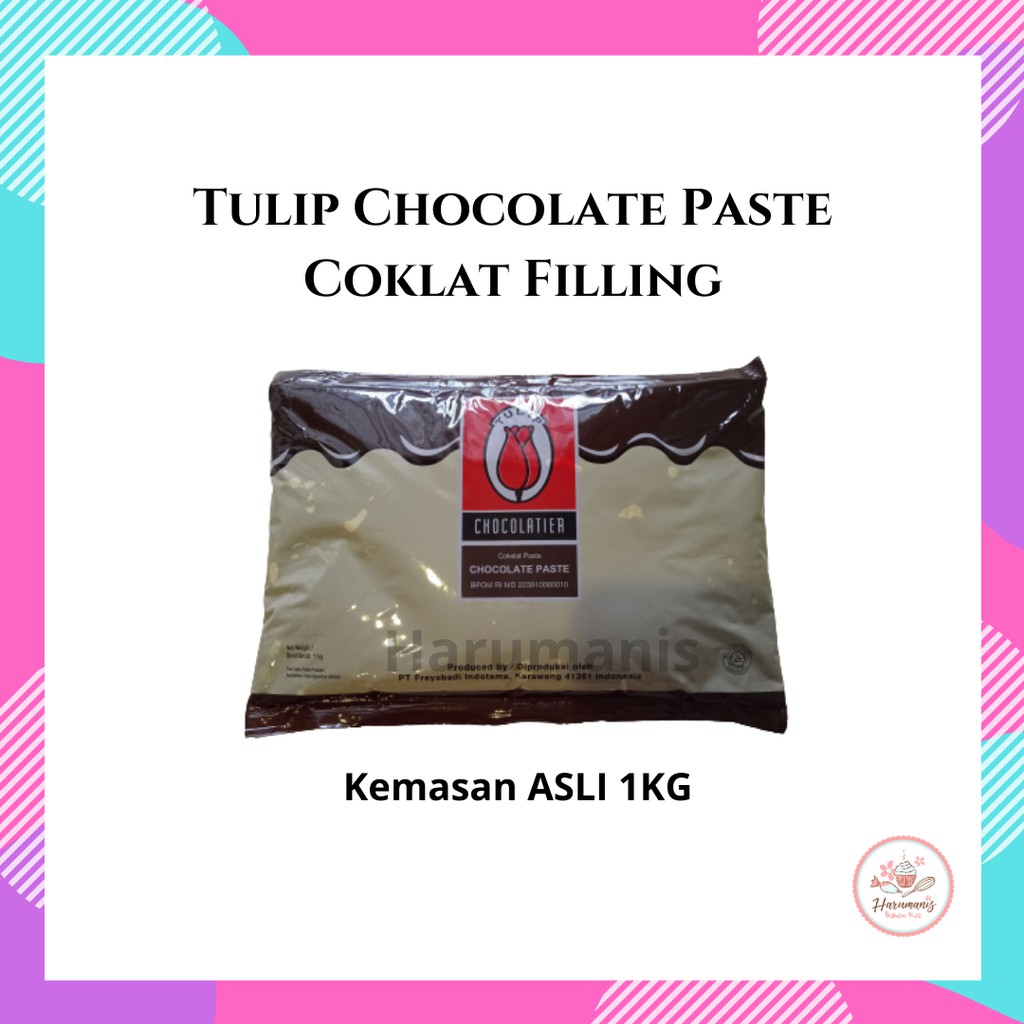 

Tulip Chocolate Paste Coklat Filling 1kg