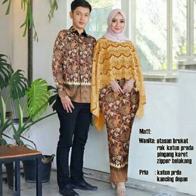 COUPLE MODEL JARDIN BATIK