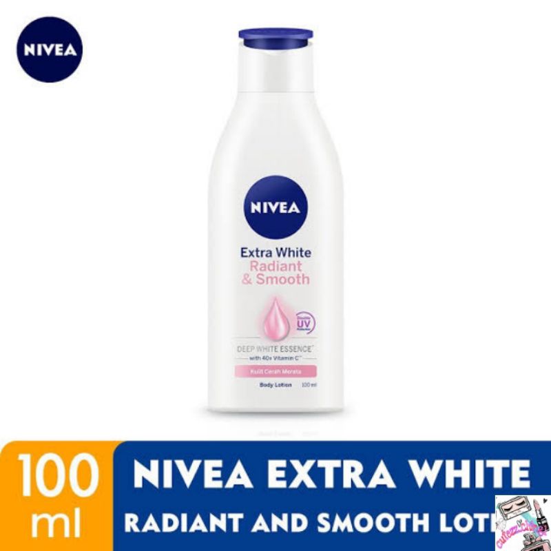 ☃️Cutezz_Ching1☃️Nivea Extra White Radiant &amp; Smooth
