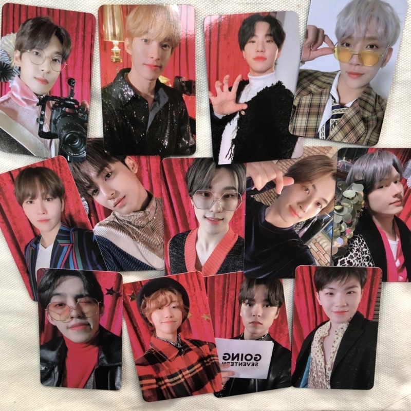 GOING SEVENTEEN Magazine Photocard Sharing