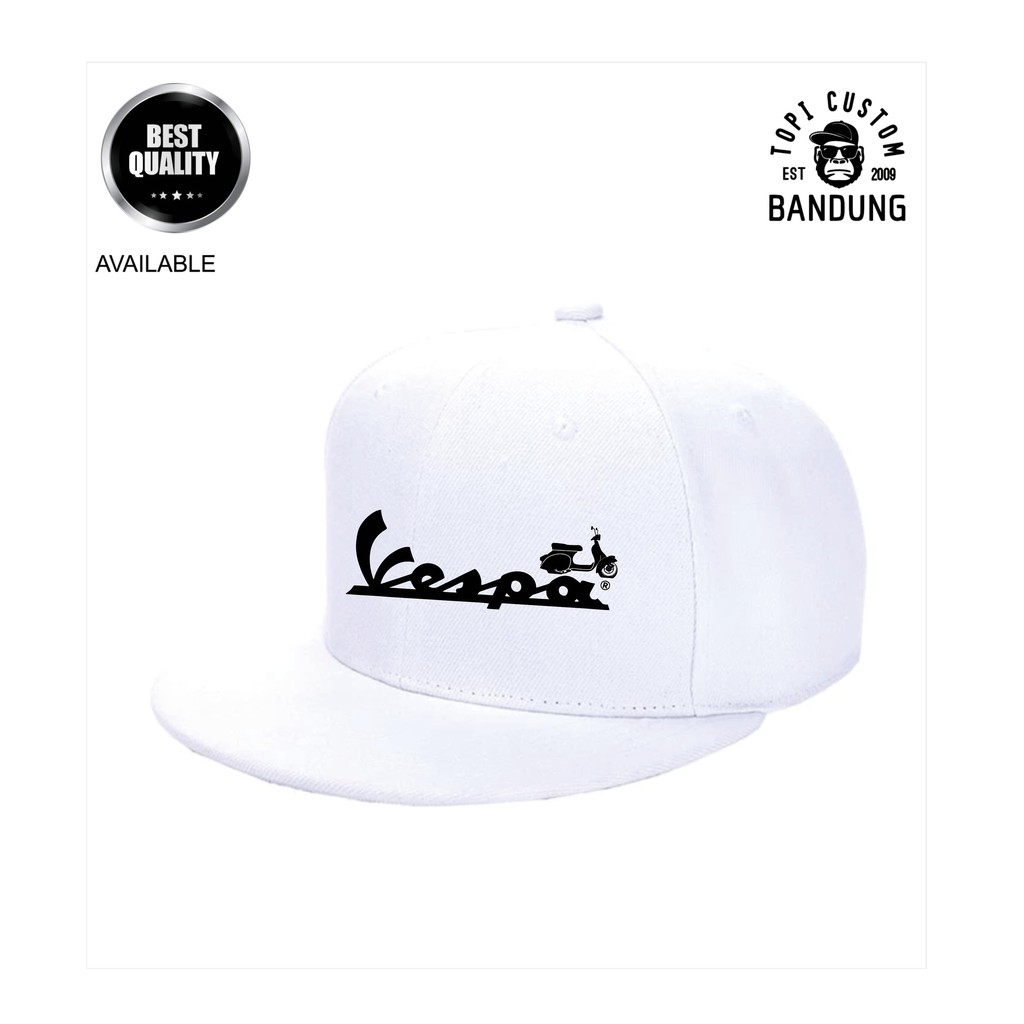 Topi Snapback VESPA Topi Pria Topi Wanita VESPA Bisa COD Original High Premium Quality