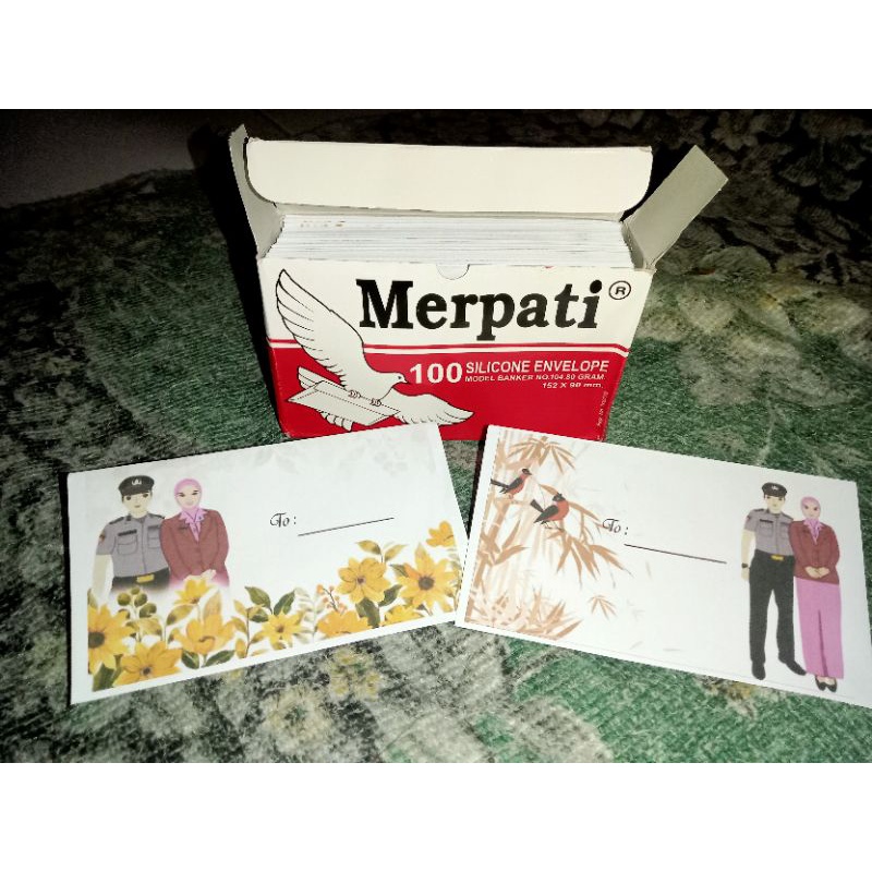 

amplop polri d bhayangkari costum