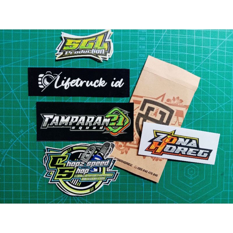 Jual STIKER CUSTOM STIKER VINYL STIKER | Shopee Indonesia