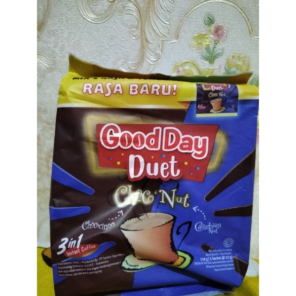 

GOOD DAY DUET 2RASA chocoNut isi 5sachet