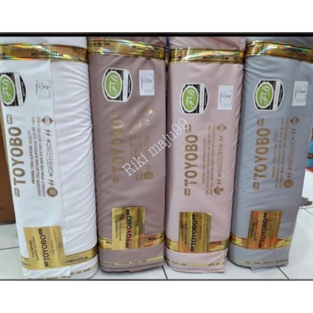 Kain katun toyobo / Kain katun Jepang, kain katun polos