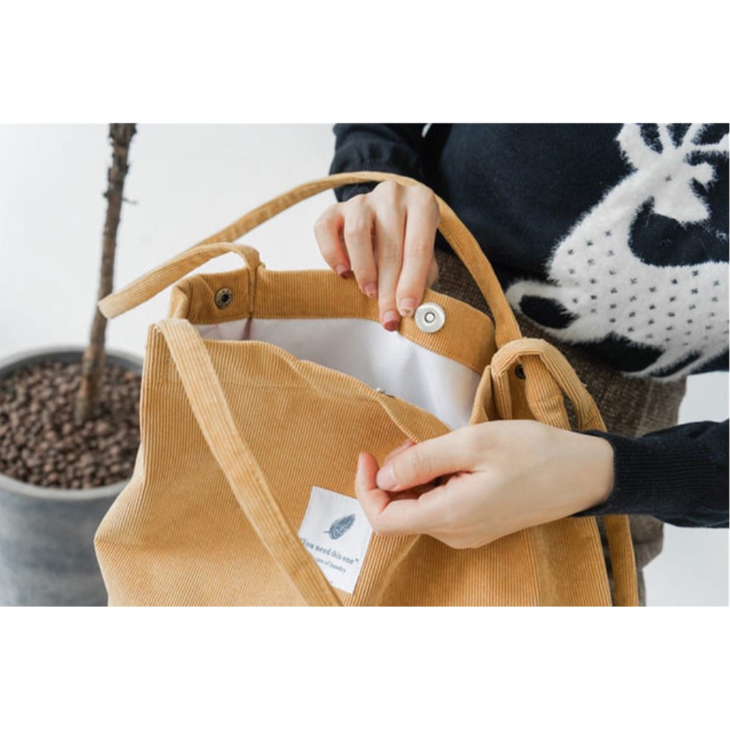 INDOMINI W056 Tas ToteBag Belanja Wanita Tote Bag Fashion Korea Import Murah