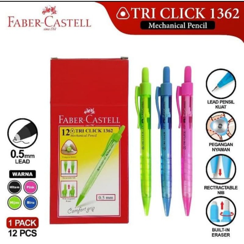 

Faber - Castell Pensil Mechanic 0.5 mm