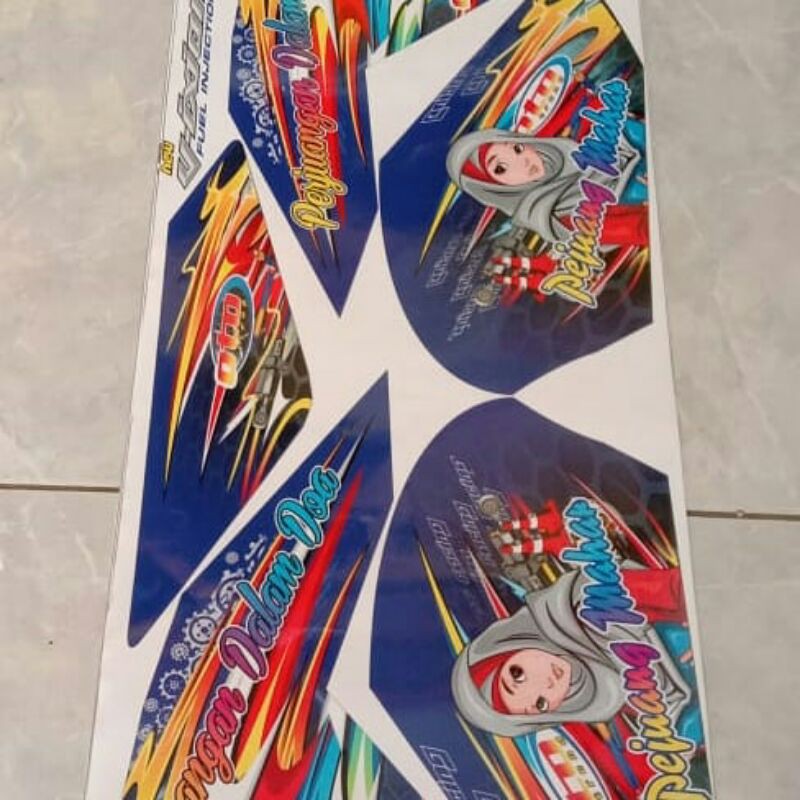 STRIPING VARIASI NEW VIXION ADVANCE