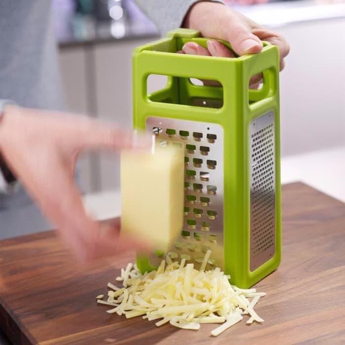 Fold Fiat Grater Foldable Nicer Dicer Parutan Pengiris 4IN1
