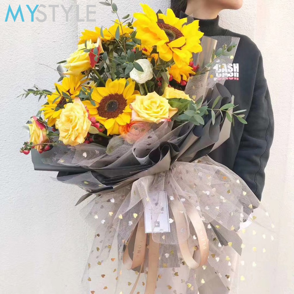 KERTAS KAIN BUNGA LXW (1 ROLL)/FLOWER WRAP/KERTAS PEMBUNGKUS BUNGA WATERPROOF