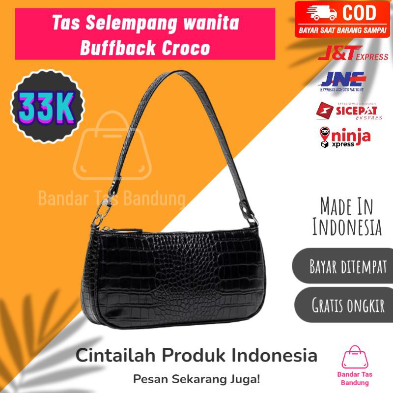 Tas Selempang Buffback Croco Tas Selempang murah