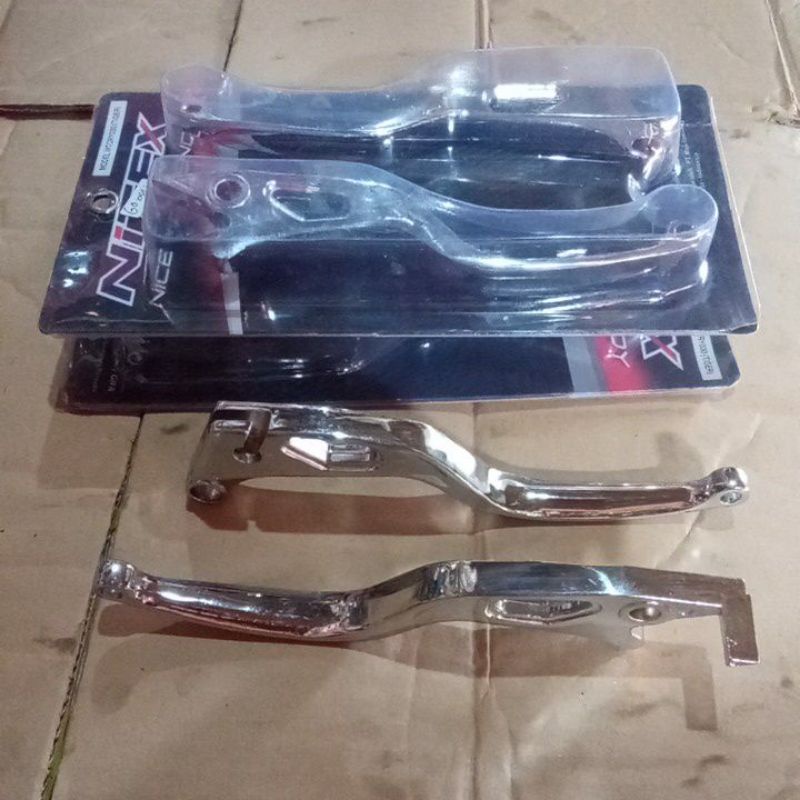 handel kanan kiri tiger krum nitex gl cb mp megapro handle tirev krom chrome