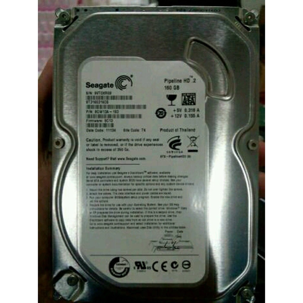 hardisk internal 3.5 ps2 160gb ide Best Quality