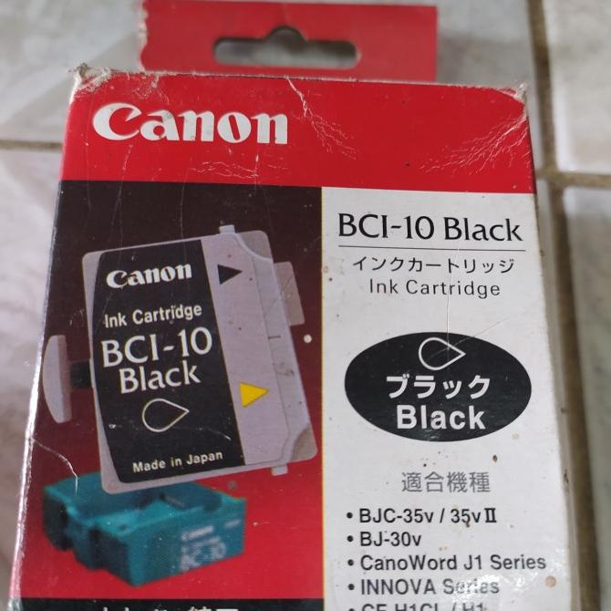 

Ink | Tinta Canon Bci-10 Black Original New