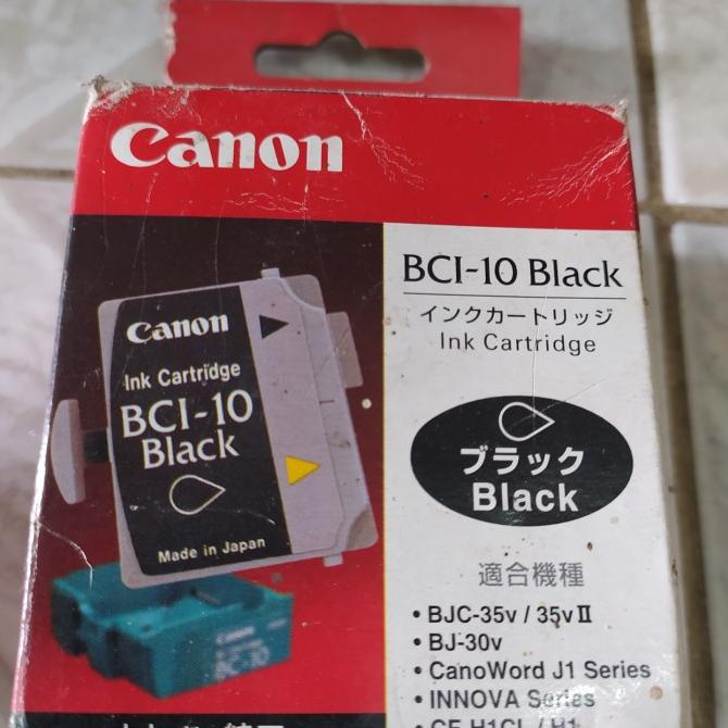 Ink | Tinta Canon Bci-10 Black Original New