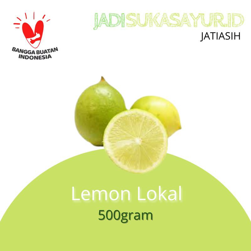 

Lemon Lokal 500gram - Buah Segar Bekasi