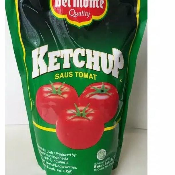 

™ Delmonte saus tomat ketchup pouch 1kg ☺