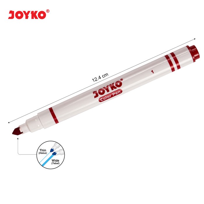 

Terlaris Joyko Color Marker Pen 36 Colors / 36 Pena Spidol Warna Clp-17 Sale!!!