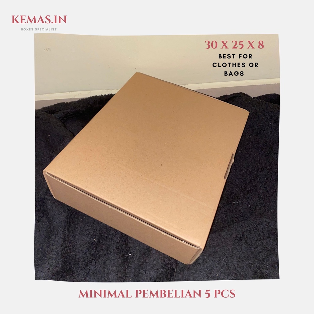 

Kardus 30x25x8 cm | Box Die Cut dan Easy Usage | Box Kue Tart & Topi