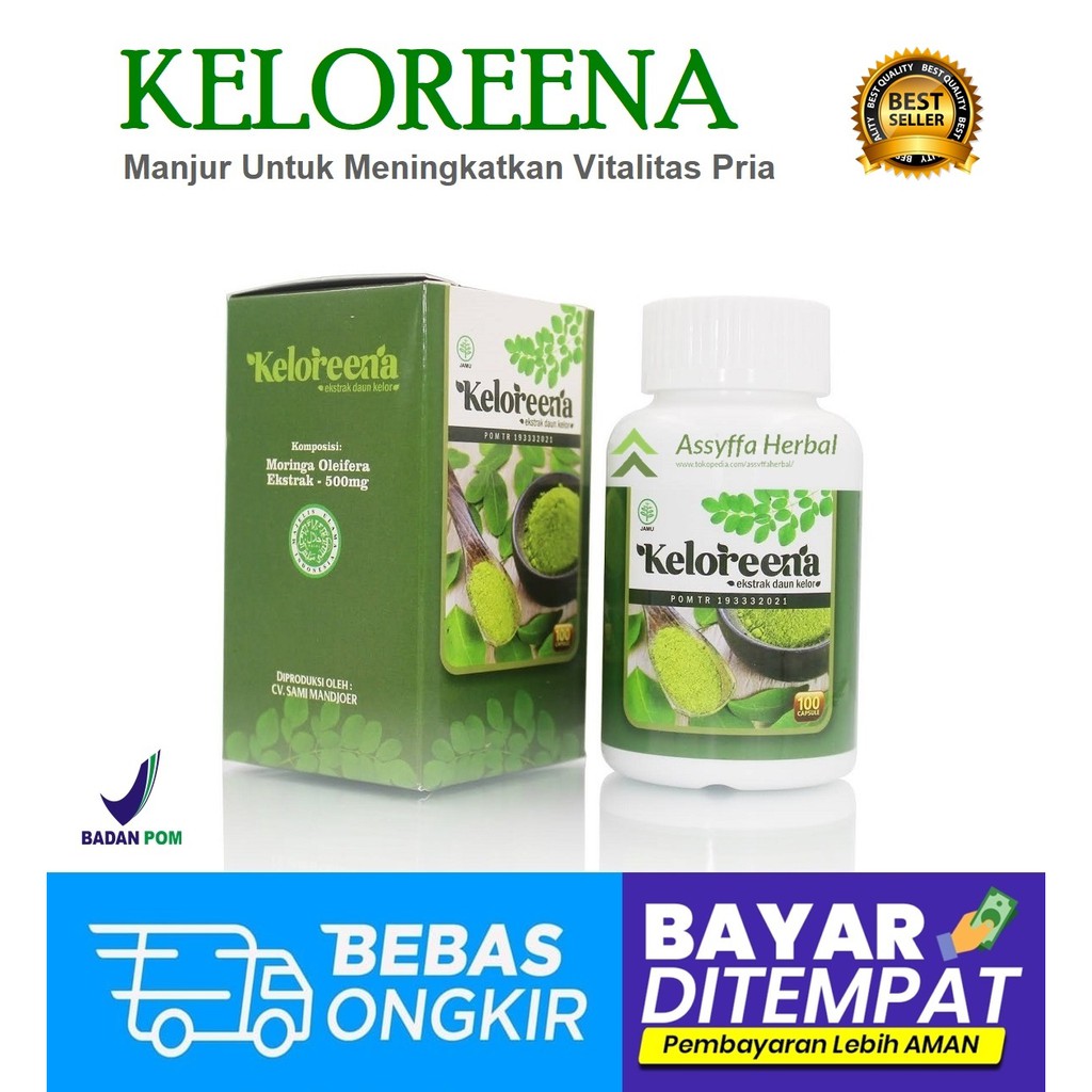 Obat Herbal Penambah Sperma, Sperma Kosong, Sperma Encer, Herbal Alami Ekstrak Daun Kelor